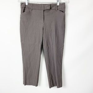 Land'N Sea Gray Sz 6 Capri Pants